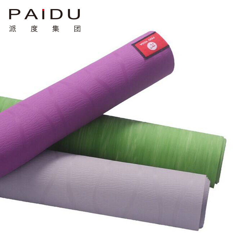 Paidu Manufacturer Quality Wholesale 1.5Mm Rubber Folding Yoga Mat