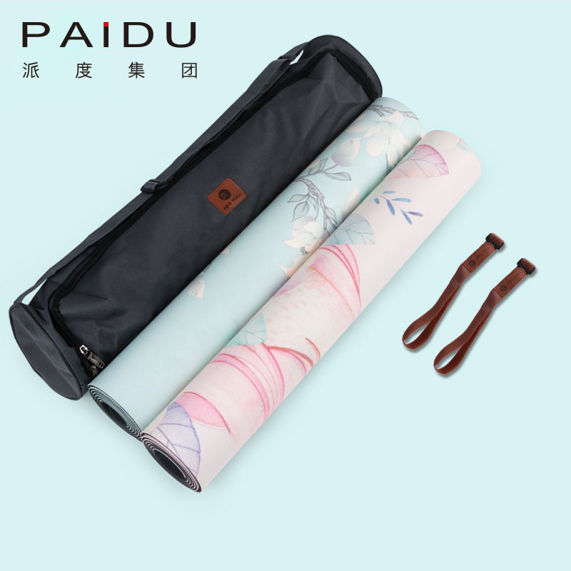 Paidu Manufacturer Customized Anti-Slip Pu Rubber Printing Yoga Mat