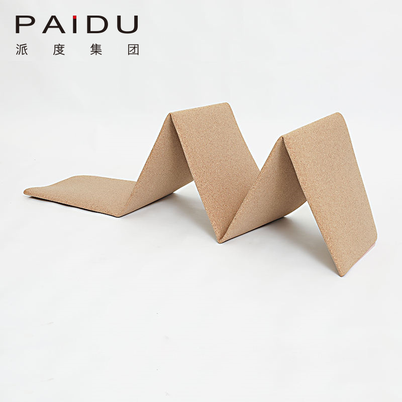Paidu Manufacturer Quality Wholesale Oem&Odm Cork Tpe Folding Yoga Mat Manufacturer