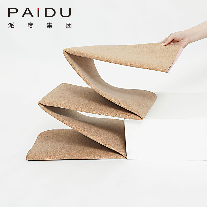 Paidu Manufacturer Quality Wholesale Oem&Odm Cork Tpe Folding Yoga Mat Manufacturer