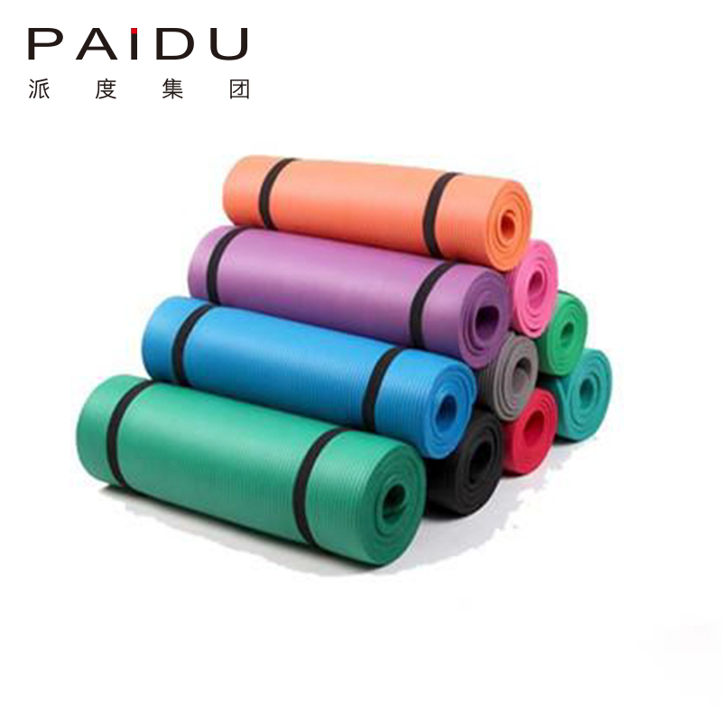 Paidu Manufacturer Oem&Odm Wholesale183*61Cm Nbr Yoga Mat For Yoga Exercise Manufacturer