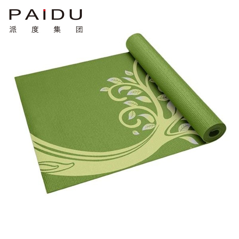 Paidu Manufacturer Quality High Density Customized Full Color Nbr Printing Yoga Mat Manufacturer