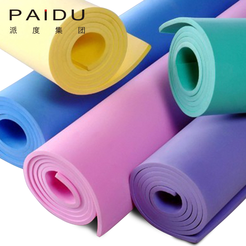 Paidu Manufacturer Wholesale Oem&Odm Multicolor Eva Yoga Mat Manufacturer
