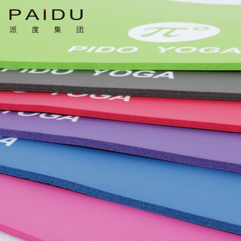 Paidu Manufacturer Quality High Density Customized Full Color Nbr Printing Yoga Mat Manufacturer