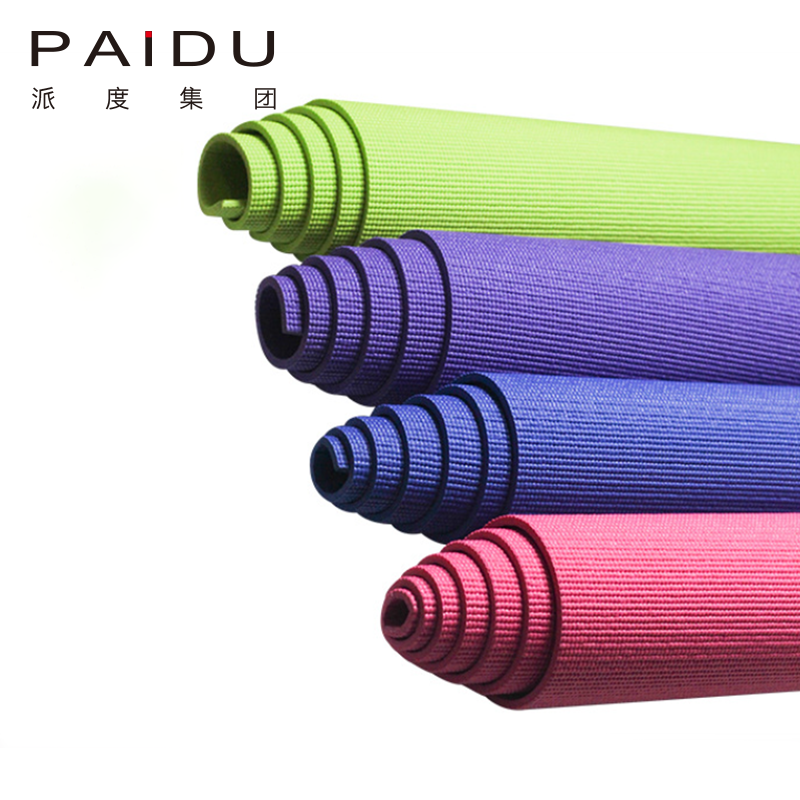 Paidu Manufacturer Customized 5mm Wholesale PER Yoga Mat Manufacturer