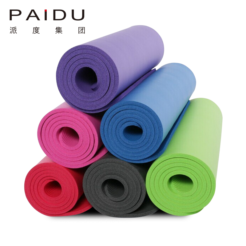 Paidu Manufacturer Oem&Odm Wholesale183*61Cm Nbr Yoga Mat For Yoga Exercise Manufacturer
