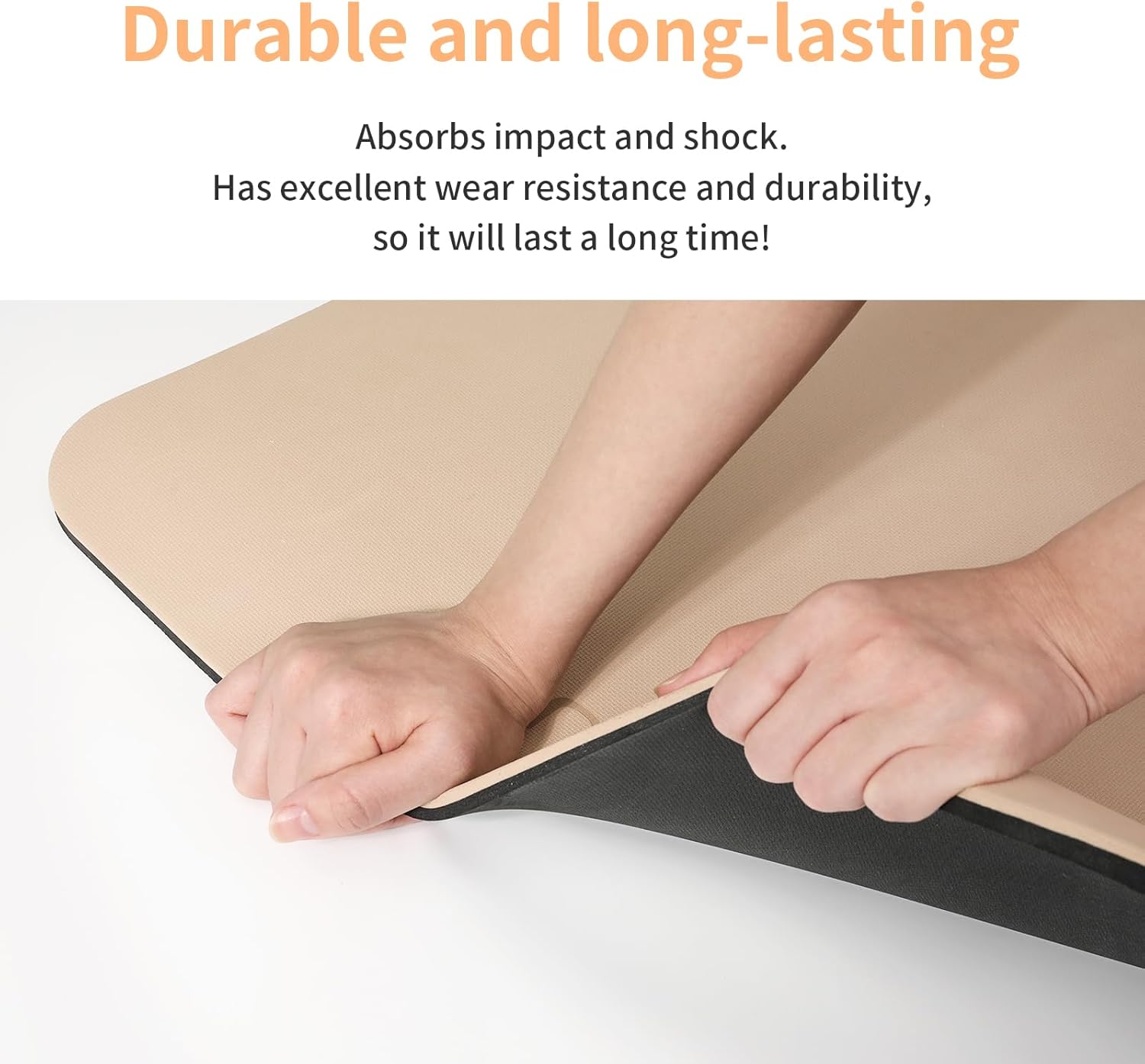 PIDO Yoga Mat Non Slip Anti-tear,extra thick High Resiliency Professional POE Yoga Mats for Women Men Kids,70