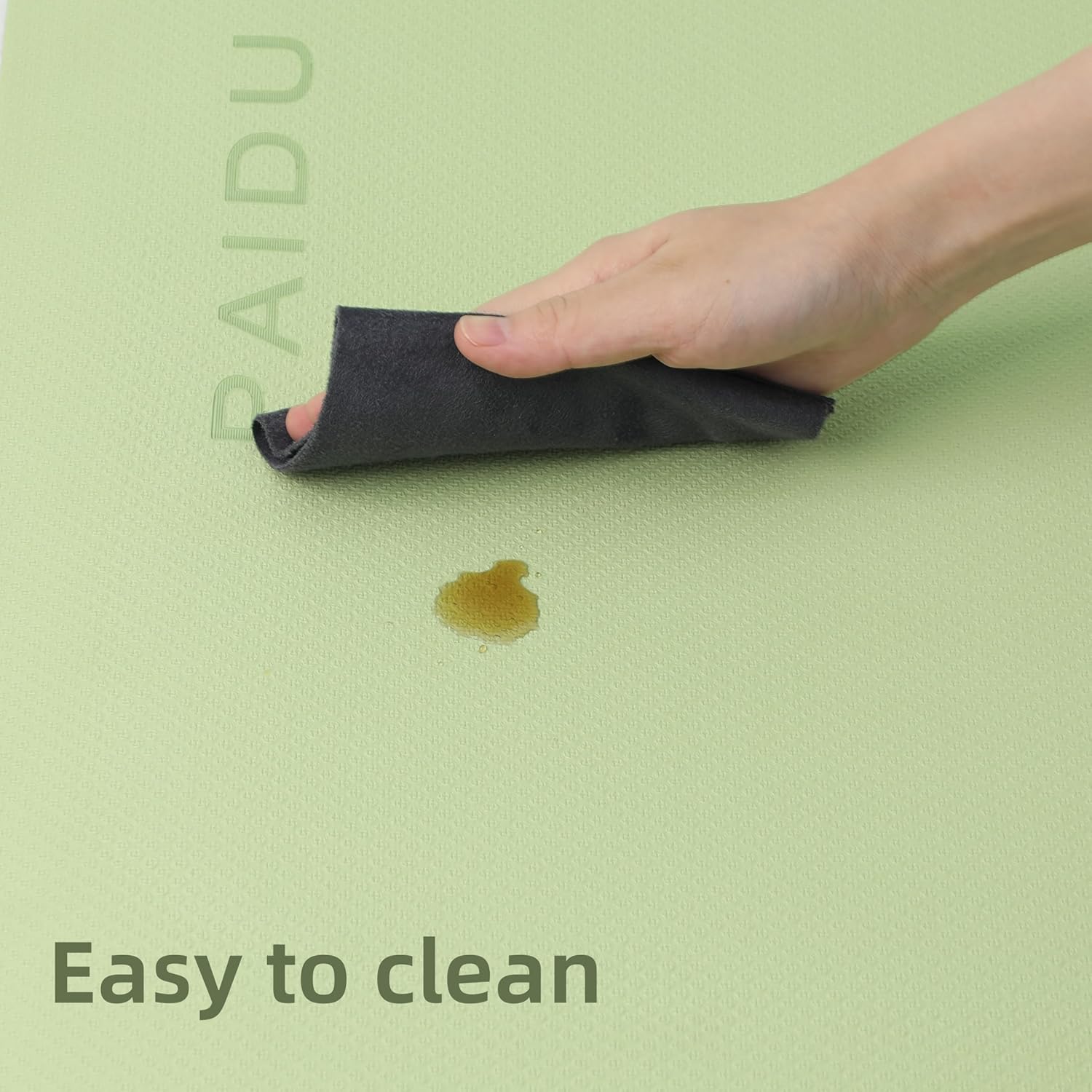 PIDO Yoga Mat Non Slip Yoga Mats for Women Men Kids Green+Black - Paidu Supplier
