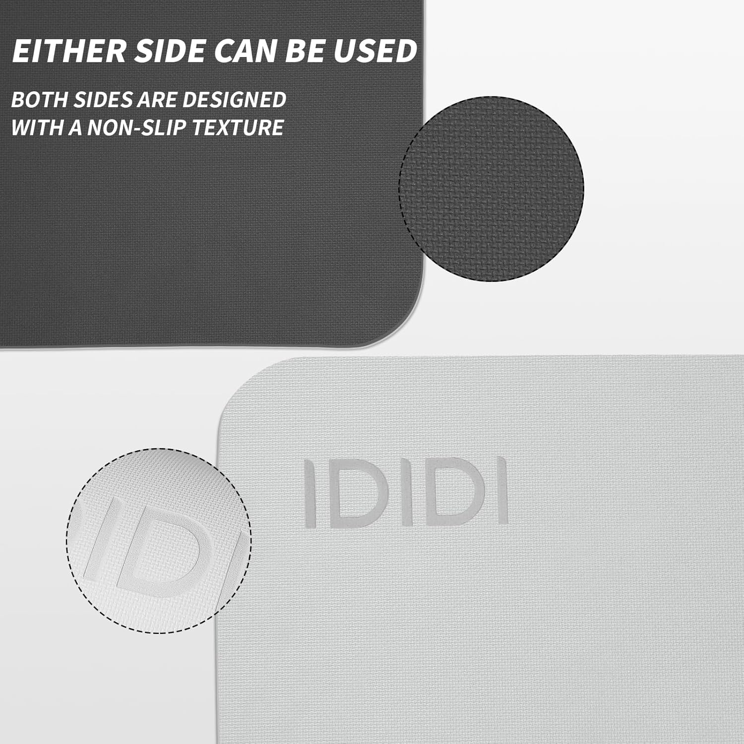 Yoga Mat with Strap,Non-Skid Workout Mat,8mm Thick Yoga Mat,POE Yoga Mats for Women Men Kids,Exercise Mat with Easy-Cinch,72