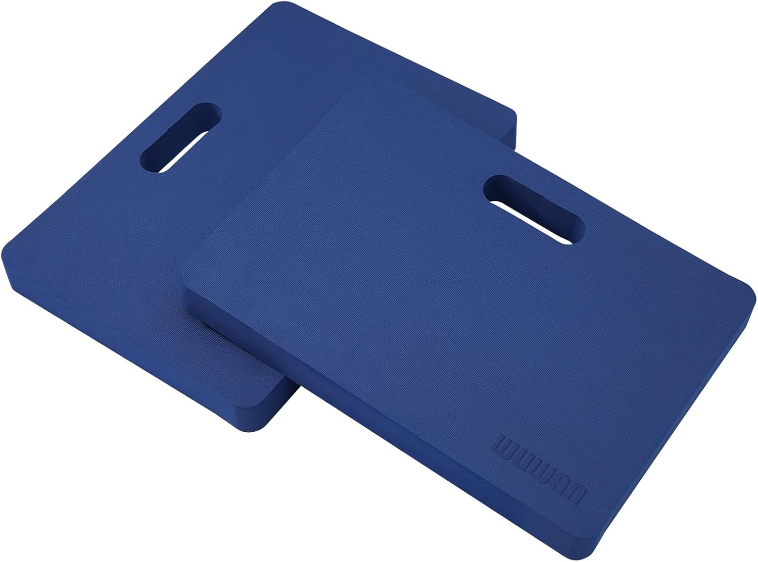 Yoga kneeling mat, 1.5in Thick,Knee Push-ups, Plank Support & Yoga Elbows/Knees Mat Provides Cushion for Kneeling & Elbows BLUE