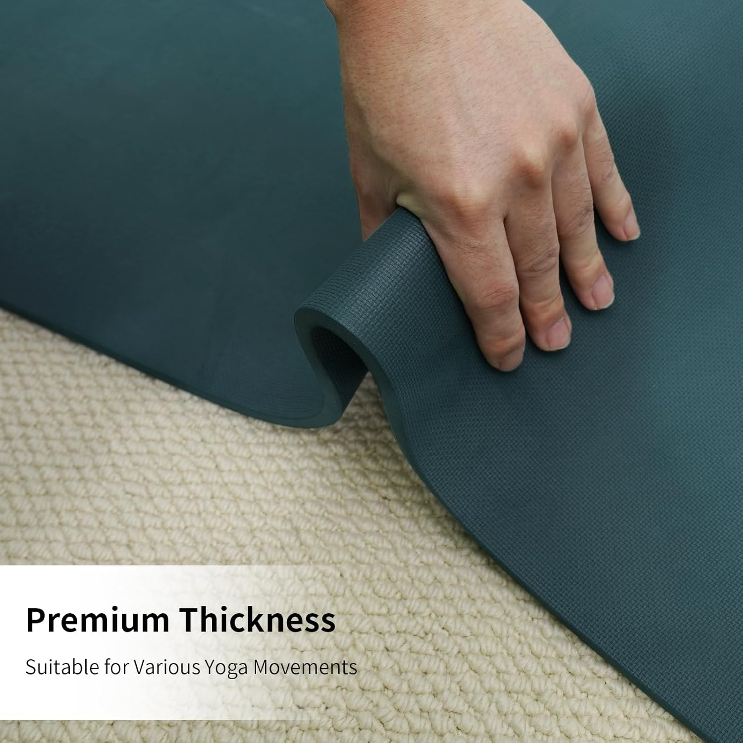 Non Slip Yoga Mat Thick (8MM,0.31